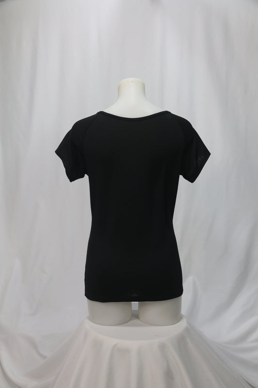 猛暑対策インナープットンドライ登山用肌着の技術から生まれた特殊メッシュ使用!フレンチスリーブ半袖インナー<M-3L 展開>