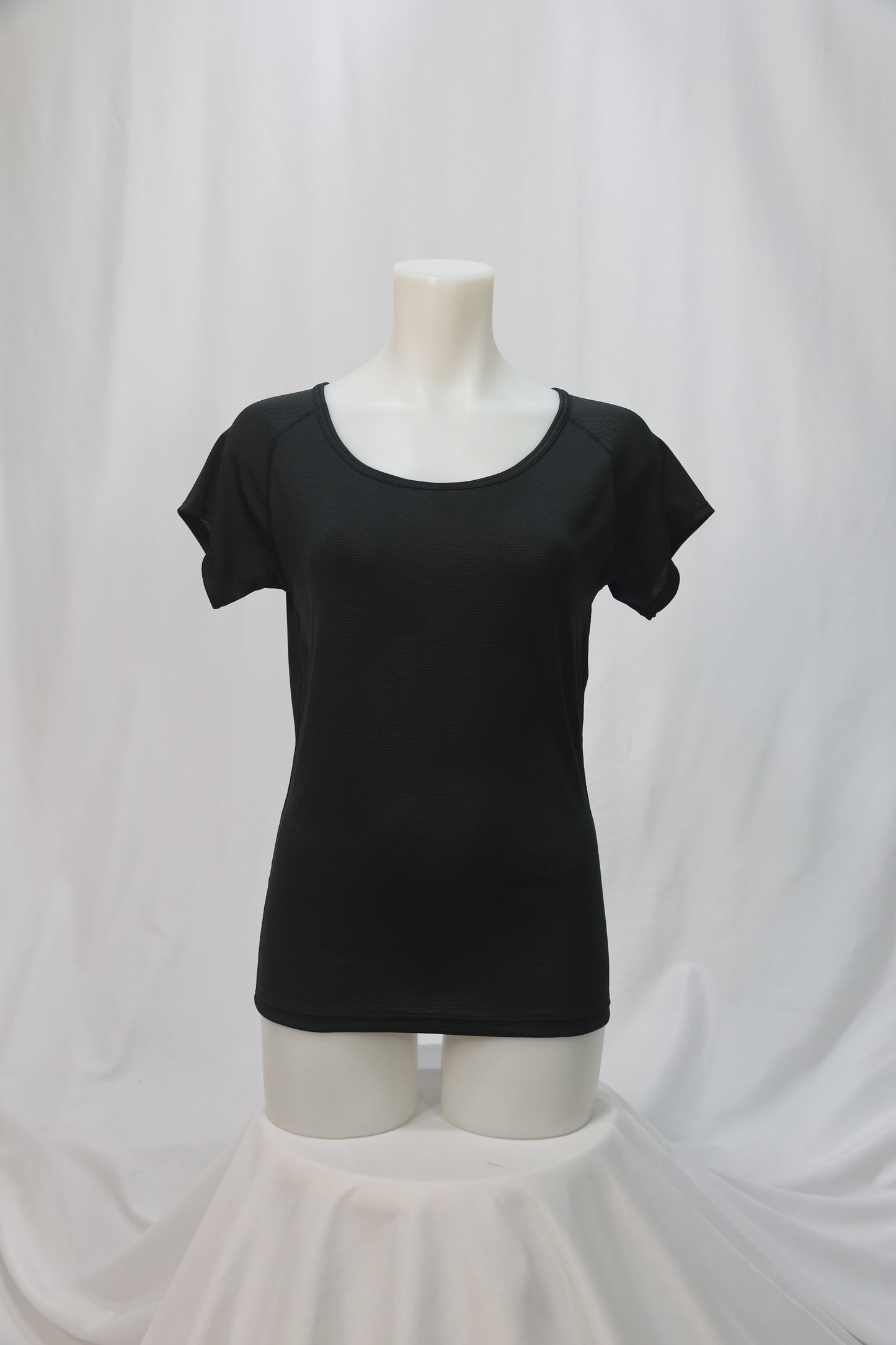 猛暑対策インナープットンドライ登山用肌着の技術から生まれた特殊メッシュ使用！フレンチスリーブ半袖インナー＜M-3L 展開＞