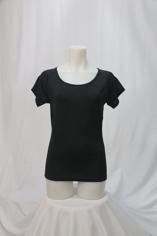 猛暑対策インナープットンドライ登山用肌着の技術から生まれた特殊メッシュ使用！フレンチスリーブ半袖インナー＜M-3L 展開＞