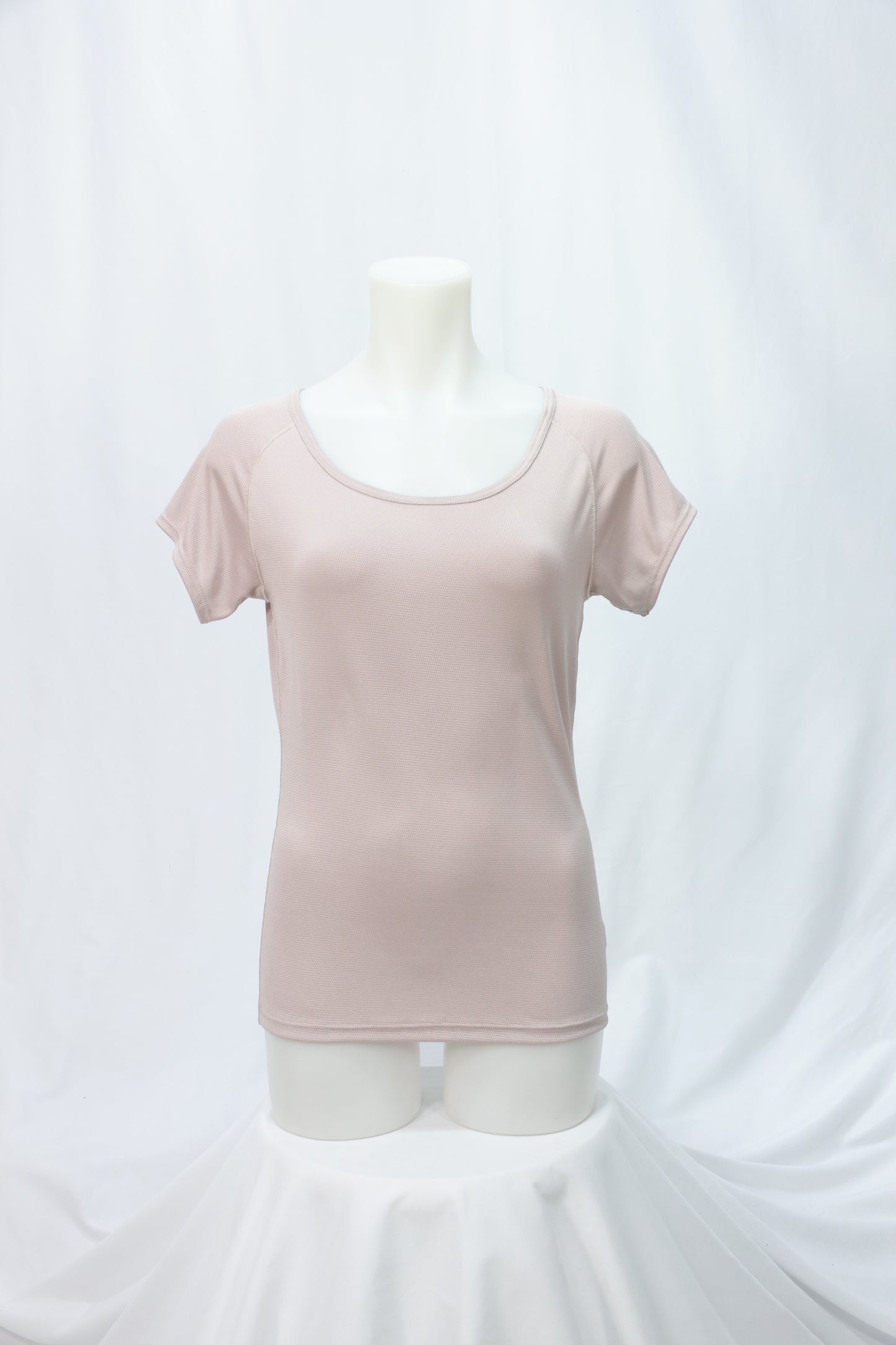 猛暑対策インナープットンドライ登山用肌着の技術から生まれた特殊メッシュ使用！フレンチスリーブ半袖インナー＜M-3L 展開＞